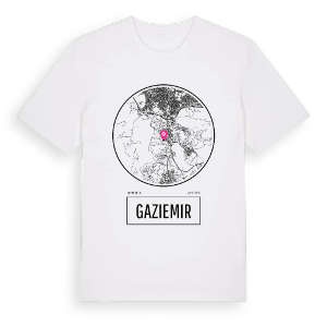 Gaziemir t-shirt – ekologisk bomull t-shirt från Pinshirt