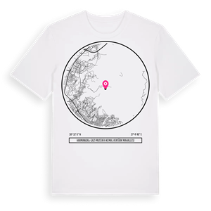 Harmandalı Gazi Mustafa Kemal Atatürk Mahallesi t-shirt – ekologisk bomull t-shirt från Pinshirt