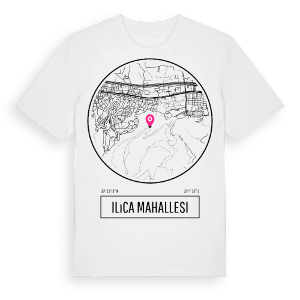 Ilıca Mahallesi t-shirt – ekologisk bomull t-shirt från Pinshirt