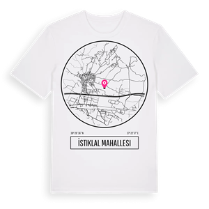 İstiklal Mahallesi t-shirt – ekologisk bomull t-shirt från Pinshirt