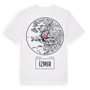 İzmir t-shirt – ekologisk bomull t-shirt från Pinshirt