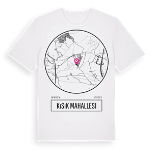Kısık Mahallesi t-shirt – ekologisk bomull t-shirt från Pinshirt