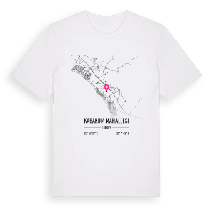 Kabakum Mahallesi karta t-shirt – ekologisk bomull t-shirt från Pinshirt
