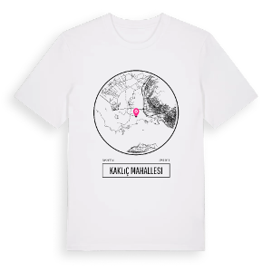 Kaklıç Mahallesi t-shirt – ekologisk bomull t-shirt från Pinshirt
