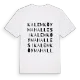 Kalemköy Mahallesi ordlek t-shirt