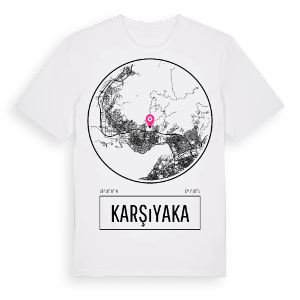 Karşıyaka t-shirt – ekologisk bomull t-shirt från Pinshirt