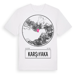 Karşıyaka t-shirt – ekologisk bomull t-shirt från Pinshirt