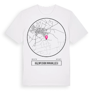 Kazım Dirik Mahallesi t-shirt – ekologisk bomull t-shirt från Pinshirt