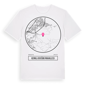 Kemal Atatürk Mahallesi t-shirt – ekologisk bomull t-shirt från Pinshirt