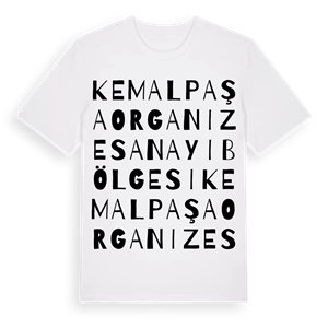 Kemalpaşa Organize Sanayi Bölgesi ordlek t-shirt – ekologisk bomull t-shirt från Pinshirt