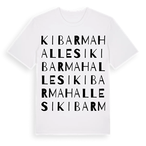 Kibar Mahallesi ordlek t-shirt – ekologisk bomull t-shirt från Pinshirt
