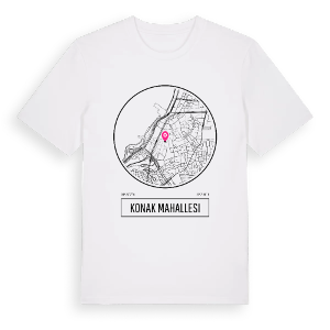 Konak Mahallesi t-shirt – ekologisk bomull t-shirt från Pinshirt