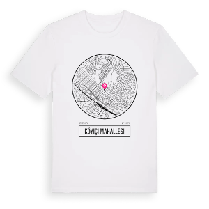 Köyiçi Mahallesi t-shirt – ekologisk bomull t-shirt från Pinshirt