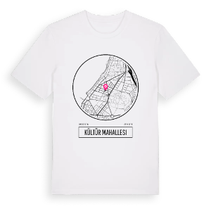 Kültür Mahallesi t-shirt – ekologisk bomull t-shirt från Pinshirt