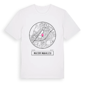 Maltepe Mahallesi t-shirt – ekologisk bomull t-shirt från Pinshirt