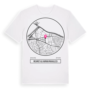 Mehmet Ali Akman Mahallesi t-shirt – ekologisk bomull t-shirt från Pinshirt