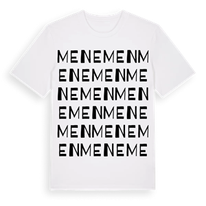 Menemen ordlek t-shirt – ekologisk bomull t-shirt från Pinshirt