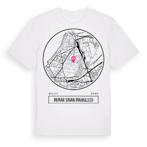 Mimar Sinan Mahallesi t-shirt – ekologisk bomull t-shirt från Pinshirt
