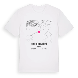 Sindel Mahallesi karta t-shirt – ekologisk bomull t-shirt från Pinshirt