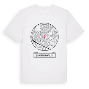 Şirintepe Mahallesi t-shirt – ekologisk bomull t-shirt från Pinshirt