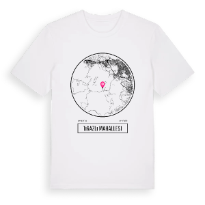 Tırazlı Mahallesi t-shirt – ekologisk bomull t-shirt från Pinshirt