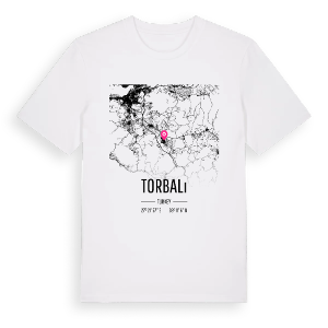 Torbalı karta t-shirt – ekologisk bomull t-shirt från Pinshirt