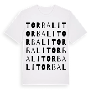 Torbalı ordlek t-shirt – ekologisk bomull t-shirt från Pinshirt