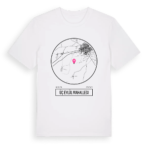 Üç Eylül Mahallesi t-shirt – ekologisk bomull t-shirt från Pinshirt