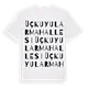 Üçkuyular Mahallesi ordlek t-shirt