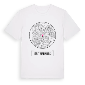 Umut Mahallesi t-shirt – ekologisk bomull t-shirt från Pinshirt