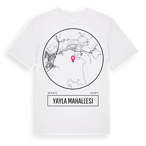 Yayla Mahallesi t-shirt – ekologisk bomull t-shirt från Pinshirt