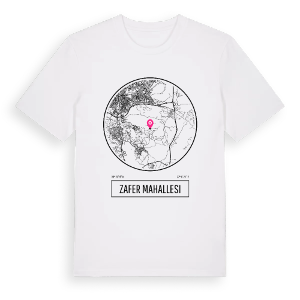 Zafer Mahallesi t-shirt – ekologisk bomull t-shirt från Pinshirt