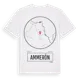 White t-shirt med Ammerön t-shirt
