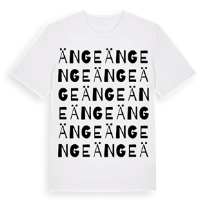 Änge ordlek t-shirt – ekologisk bomull t-shirt från Pinshirt