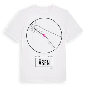 Åsen t-shirt – ekologisk bomull t-shirt från Pinshirt