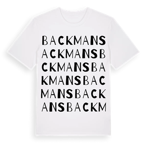 Backmans ordlek t-shirt – ekologisk bomull t-shirt från Pinshirt