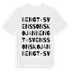 White t-shirt med Bengt-Svenssonskojan ordlek t-shirt