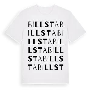 Billsta ordlek t-shirt – ekologisk bomull t-shirt från Pinshirt