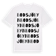 Bodsjöbyn ordlek t-shirt