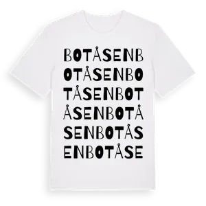 Botåsen ordlek t-shirt – ekologisk bomull t-shirt från Pinshirt