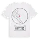 White t-shirt med Brittsbo t-shirt