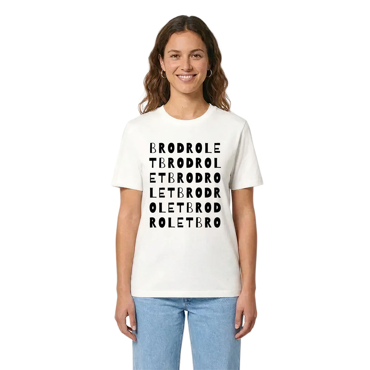 Brodrolet ordlek t-shirt i miljö