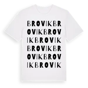 Brovik ordlek t-shirt – ekologisk bomull t-shirt från Pinshirt
