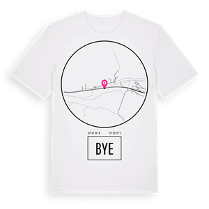 Bye t-shirt – ekologisk bomull t-shirt från Pinshirt