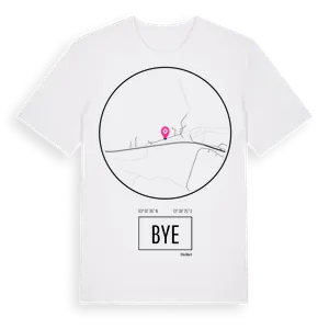 Bye t-shirt – ekologisk bomull t-shirt från Pinshirt