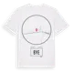 White t-shirt med Bye t-shirt