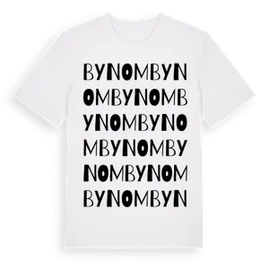 Bynom ordlek t-shirt – ekologisk bomull t-shirt från Pinshirt