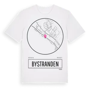 Bystranden t-shirt – ekologisk bomull t-shirt från Pinshirt