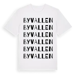 Byvallen ordlek t-shirt – ekologisk bomull t-shirt från Pinshirt