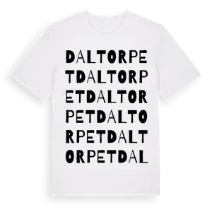 Daltorpet ordlek t-shirt – ekologisk bomull t-shirt från Pinshirt